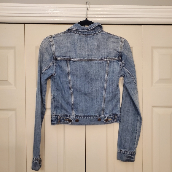 Abercrombie & Fitch Blue Denim Jacket Vintage Label Size XS - Picture 2 of 5